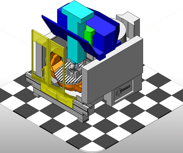 Machine tool simulation2